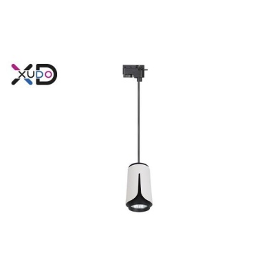 XD-IK254W  Piekares  lampa , 1-fāzes  GU10  sliedes  sistēmai , balts+melns