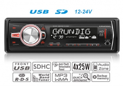 Auto  radio  Grundig  GX3024  1705-004-GX3024