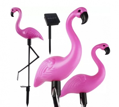Saules  dārza  lampa - flamingo  Gardlov  21151