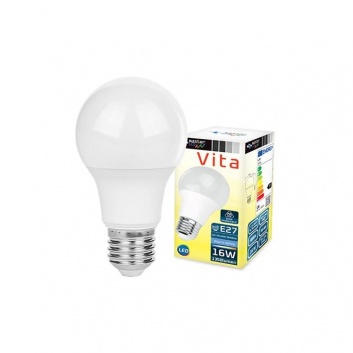 LED  spuldze  E27  Vita  A60  4000K , 16W , 20SMD 2835 , 230V