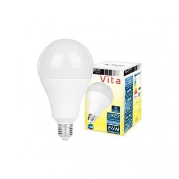 LED  spuldze  E27  Vita  A95 , 4000K , 24W , SMD 2835 , 230V