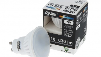 LED spuldze 7W, 630lm, 4000K, GU10, Keramika