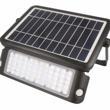 Prožektors ar saulesenerģiju 1080lm, 4000K, 10W, IP65