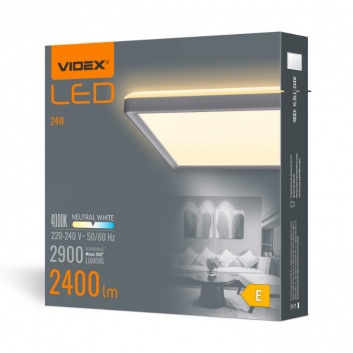 Iekštelpu  gaismeklis  LED  24W , 2900Lm  4000K