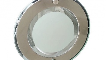 Iebūvējamā griestu lampa E27, ⌀130, apaļa (komplektā spuldze)