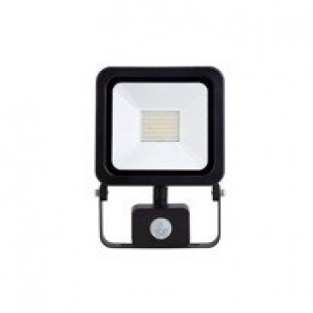Prožektors ar augstu mitruma un triecienizturību un PIR sensoru 30w, 2400Lm, 4000K, IP65