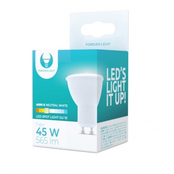 LED  GU10  7w  565Lm  spuldze