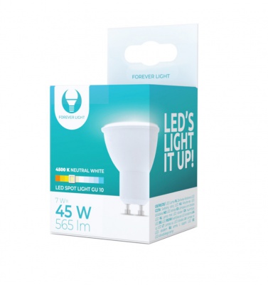 LED  GU10  7w  565Lm  spuldze