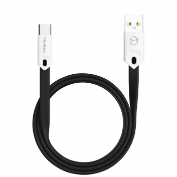 Vads  USB - USB-C 1,0 m 2,4A black CA-4881 melns
