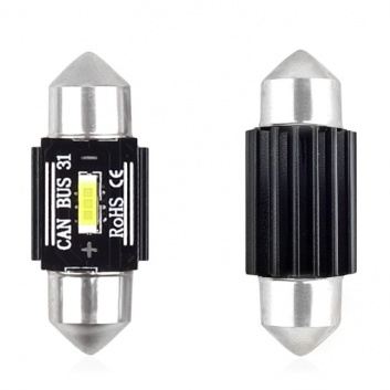 C5W  31mm  canbus  festoon  led  auto  spuldzes  2gab.