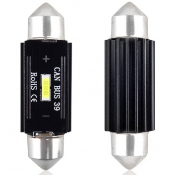 C5W 39mm  canbus  festoon  led  auto  spuldzes  2gab.
