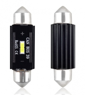 C5W 39mm  canbus  festoon  led  auto  spuldzes  2gab.