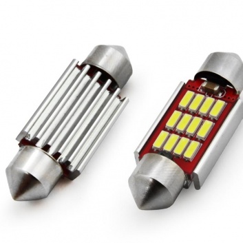 C5W  36mm  canbus  festoon  led  auto  spuldzes  2gab.
