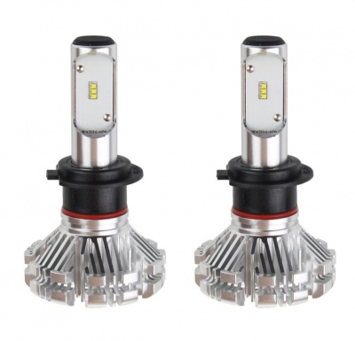 H7-SX  led  auto  spuldžu  komplekts  ar radiatoru