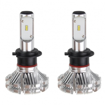 H7-SX  led  auto  spuldžu  komplekts  ar radiatoru