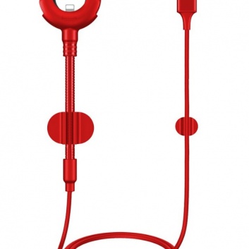 BRA007130  Vads  ar  turētāju USB-Lighting  1m  2,1A