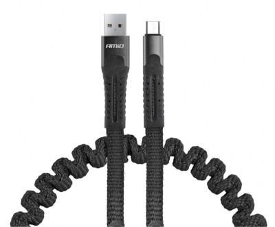 Vads  USB-Micro USB  1,2m  Melns