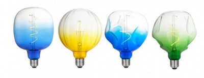 Led  filament  spuldzes 4w G125 4 Gab