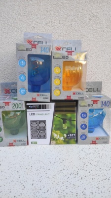Led  filament  spuldzes 4w  G125 12Gab