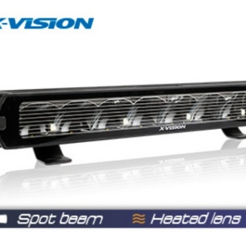 Tālās  gaismas  papildlukturis  X-VISION  Genesis II  600  Spot beam1