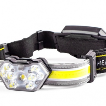 LED  lādējamais  galvas  lukturis  LH04