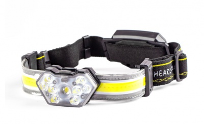 LED  lādējamais  galvas  lukturis  LH04