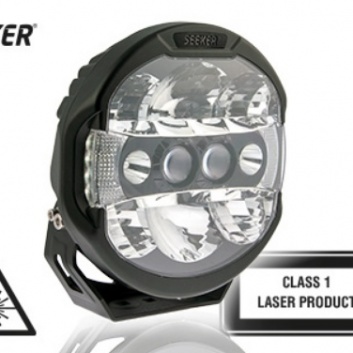 LED  tālo  gaismu  papildlukturis  SEEKER QUANTUM LEDZER(Ar LĀZERU)
