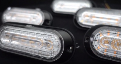 LED  DRL + orandžs  stroboskops (2 gab)