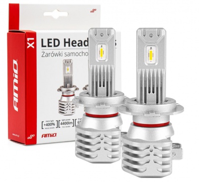 LED  spuldzes  H7  X1  sērija  (2gab)