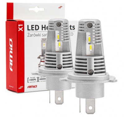 LED  spuldzes  H4  X1  sērija  (2gab)