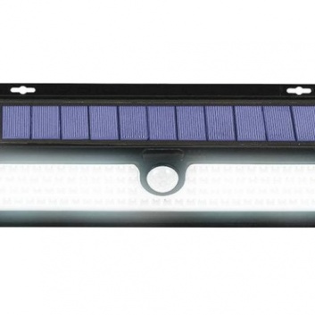 Solārais  LED  gaismeklis  118 LED  SMD  1000lm  PIR  IP65  1800mAh