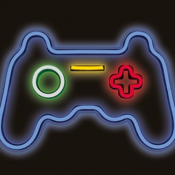 Neona dekors  PLEXI  LED  GAMEPAD  multicolor  FPNE03