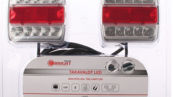 LED  lukturu  komplekts  piekabēm  ar  magnētu , 7,5 m vadu un 7pin štekeri