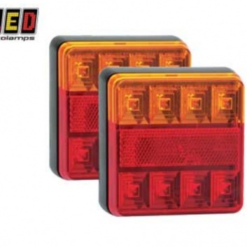 LED  aizmugures  lukturi  2gab