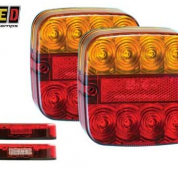 LED  aizmugures  lukturi  2gab