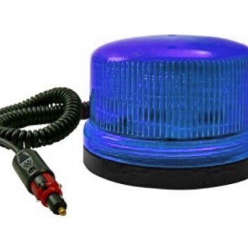 LED  bākuguns  1603-412028  ar magnētu  (Zila)