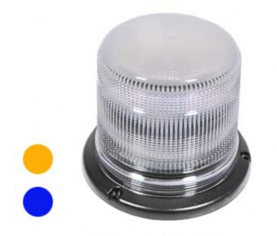 LED  bākuguns  1603-412042  pieskrūvējama  dzeltena  ar  zilu