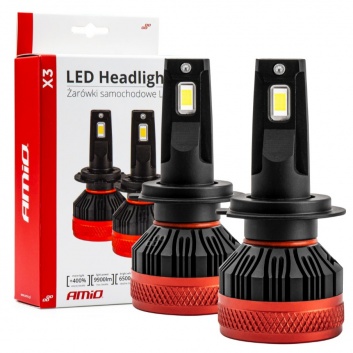 LED  autospuldze   H7 X3 Series  Amio