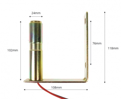 Bākuguns  kronšteins  "U " veida