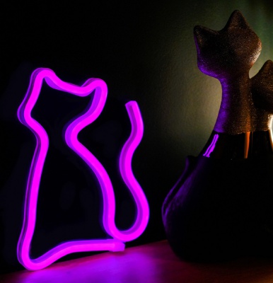Neona  LED  CAT  Bat + USB FLNEO4