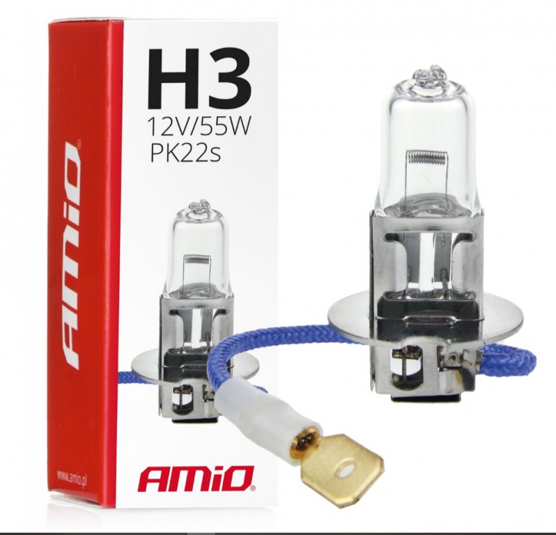 Halogen spuldze H3 12V 55W 01478