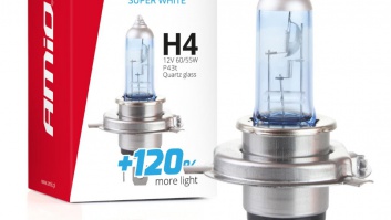 Halogen  spuldze   H4 12V 60/55W LumiTec Super White +120%   02137