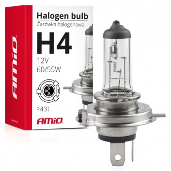 Halogen  spuldze   H4 12V 60/55W UV filter (E4)