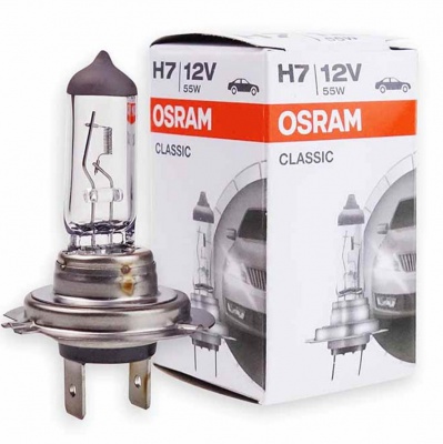 Halogen  spuldze  Osram Classic H7 12V 55W PX26D