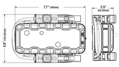 Auto  iedarbināšanas  palīgierīce  Noco  1700-GBX55  1750A