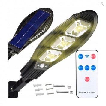 Solārais  gaismeklis  ar  pulti  KXK-010-180