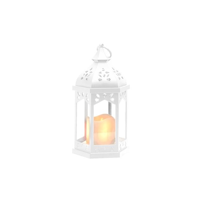 LED  laterna  29cm , 1800K , 3xAAA , liesmas
