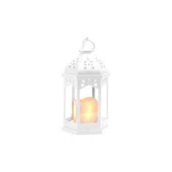 LED  laterna  29cm , 1800K , 3xAAA , liesmas  efekts