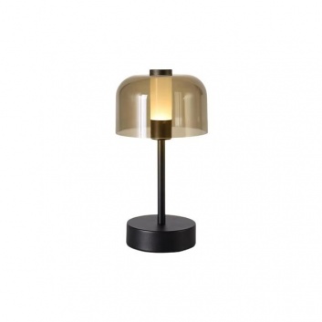 Kampi  3CCT  LED  galda  lampa , uzlādējama , melna
