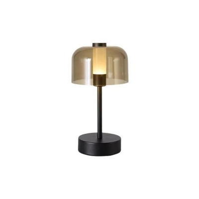 Kampi  3CCT  LED  galda  lampa , uzlādējama , melna